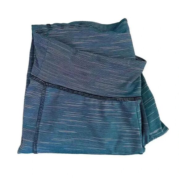 Jockey Women’s Spandex Green Heather Capri Leggings Running Pants SZ M #1153 - Picture 6 of 13